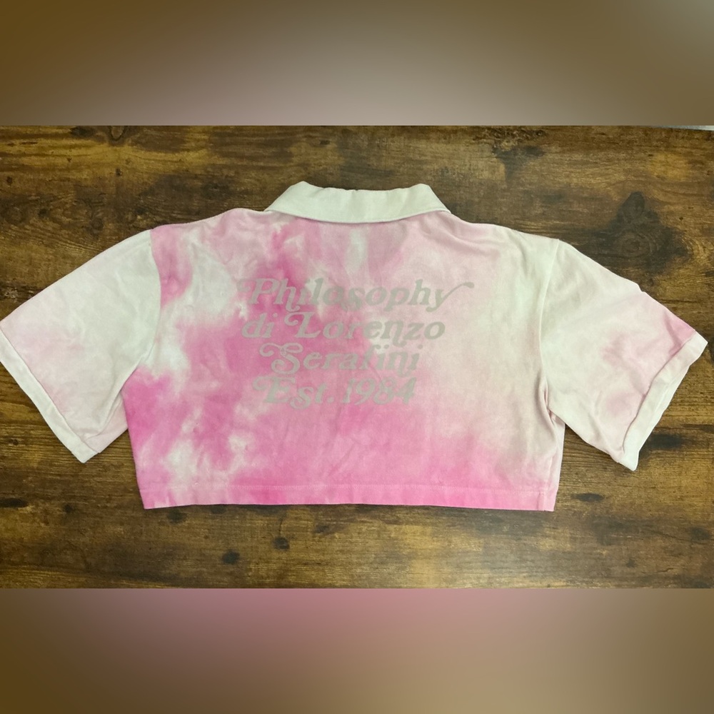Philosophy di Lorenzo Serafini crop top Size Large - Picture 8 of 13